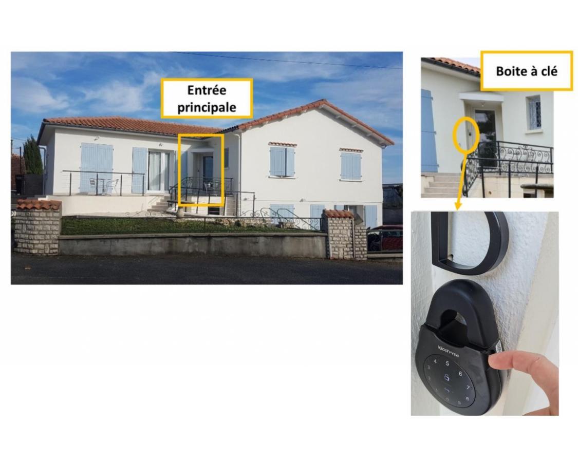 A1 Sweet Homes Angouleme L Secteur Sillac L Parking Gratuit - Animaux Acceptes Angoulême Exterior foto
